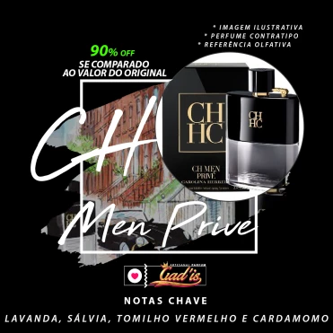 Perfume Similar Gadis 33 Inspirado CH Men Privé Men Contratipo